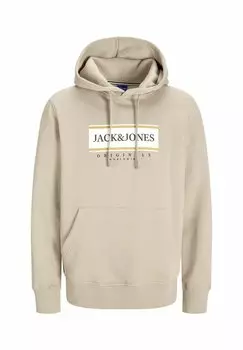Толстовка LOGO Jack & Jones, бежевый