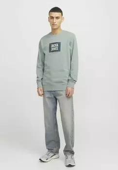 Толстовка LOGO Jack & Jones, светло-зеленый