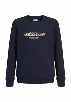 Толстовка LOGO MINI Jack & Jones, темно-синий