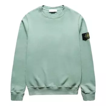 Толстовка logo patch sweatshirt 'green' Stone Island, зеленый
