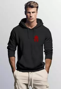 Толстовка LOGO SPARTA SPARTANER GLADIATOR KRIEGER WARRIOR FASHION STREETSTYLE Neverless, цвет schwarz rot