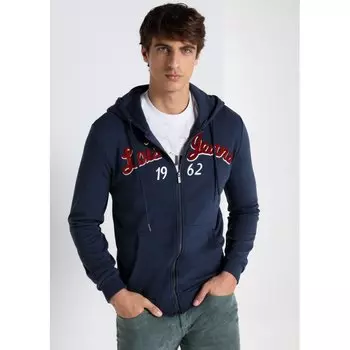 Толстовка Lois Jeans 135904-16573-3436-469 Full Zip, синий