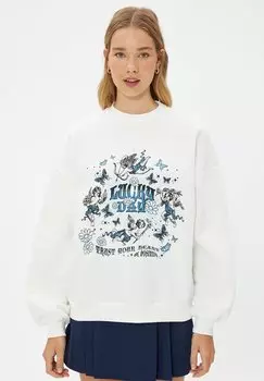 Толстовка LONG SLEEVE CREW NECK Koton, поджаренный