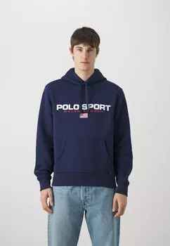 Толстовка Long Sleeve Polo Ralph Lauren, цвет cruise navy