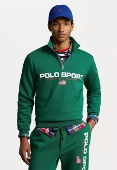 Толстовка LONG SLEEVE UNISEX Ralph Lauren, цвет tennis green