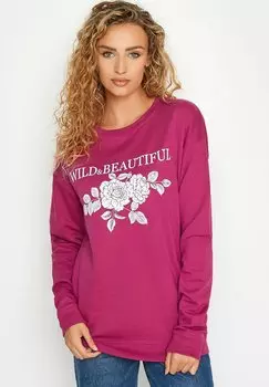 Толстовка Long Tall Sally, розовый