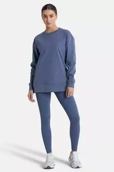 Толстовка Longline Crew, синяя Debenhams, синий