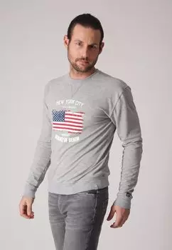 Толстовка LONGSLEEVE Miracle of Denim, цвет hellgrau