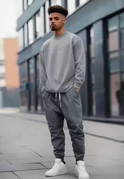 Толстовка LONGSLEEVE Reichstadt, темно-серый