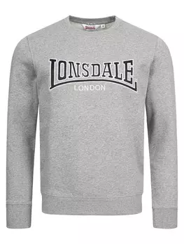 Толстовка LONSDALE Berger LP181, пятнистый серый