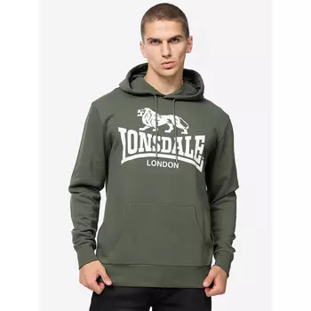 Толстовка Lonsdale, цвет grn/weiss