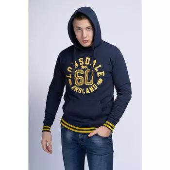 Толстовка Lonsdale, цвет navyblau/gelb