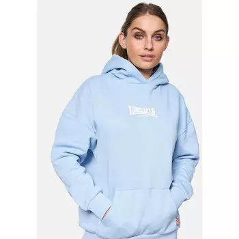 Толстовка Lonsdale, цвет pastellblau/weiss