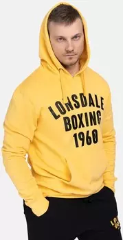 Толстовка Lonsdale Hoodie Buckhaven, желтый