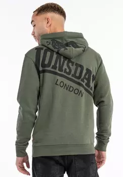 Толстовка Lonsdale Hoodie Maywick, зеленый