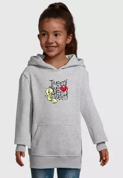 Толстовка LOONEY TUNES ABSOLUTE CULT, светло-серый