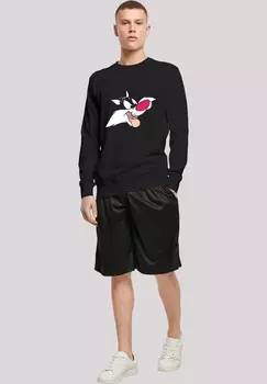 Толстовка LOONEY TUNES SYLVESTER F4NT4STIC, черный