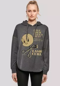 Толстовка LOONEY TUNES TWEETY LASH CURLS F4NT4STIC, темно-серый