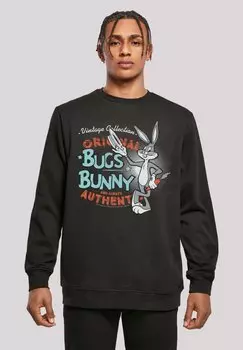 Толстовка LOONEY TUNES VINTAGE BUGS BUNNY F4NT4STIC, черный