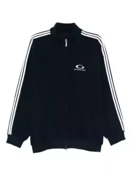 Толстовка Loop Sports Icon на молнии BALENCIAGA, синий