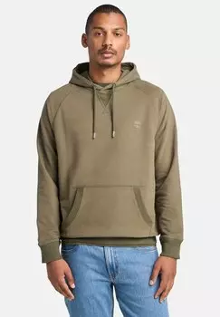 Толстовка LOOPBACK con cappuccio Timberland, темно-зеленый