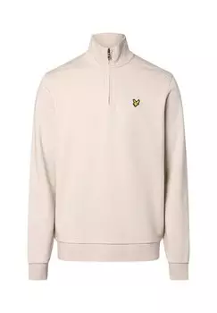 Толстовка LOOPBACK QUARTER ZIP Lyle & Scott, серо-коричневый