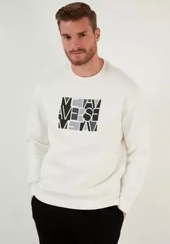 Толстовка LOOSE FIT Buratti, цвет ecru