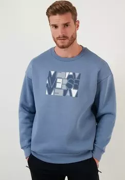 Толстовка LOOSE FIT Buratti, цвет steel blue