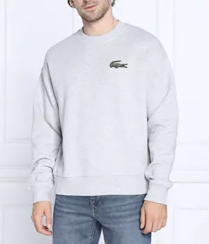 Толстовка Loose Fit Lacoste, серый