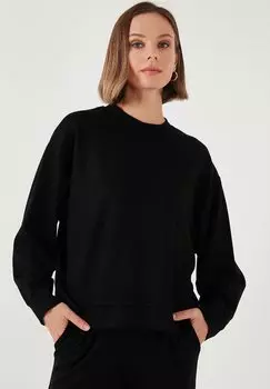 Толстовка LOOSE FIT LELA, черный