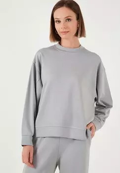 Толстовка LOOSE FIT LELA, серый