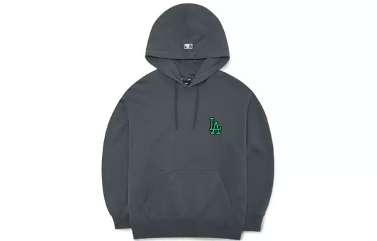 Толстовка Los Angeles Dodgers унисекс серые MLB, серый