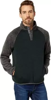 Толстовка Los Feliz Fleece Color-Block Mock Neck Lucky Brand, мульти