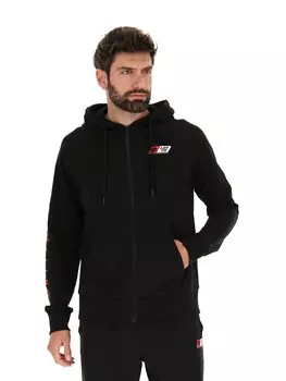 Толстовка Lotto LOGO UNO SWEAT FZ HD, черный