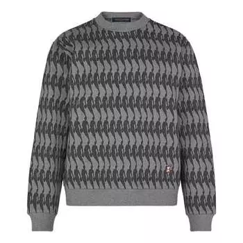 Толстовка LOUIS VUITTON x NBA Logo Print Sweatshirt M Grey 1A8FLQ, серый