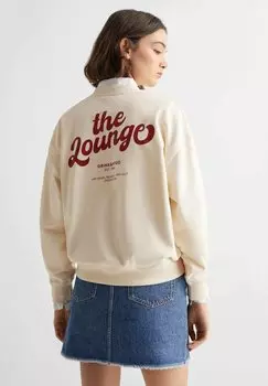 Толстовка LOUNGE Mango Kids, цвет off white