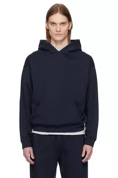 Толстовка Lounge Relaxed из флиса Navy SKIMS