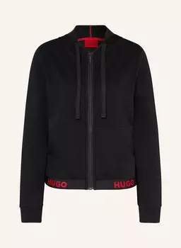 Толстовка Lounge со спортивным логотипом Hugo, черный