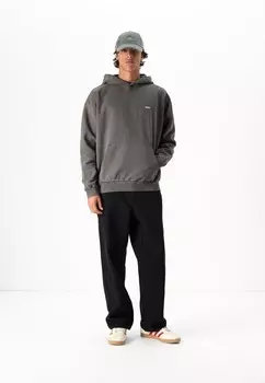 Толстовка LOWERCASE HOOD UNISEX Obey Clothing, антрацит