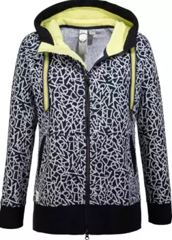 Толстовка LPO с капюшоном "LAC PARIS WOMEN", повседневного кроя оверсайз, синий