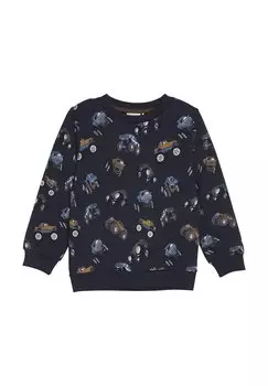 Толстовка LS AOP Minymo, цвет parisian night