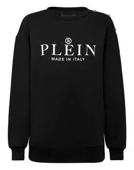 Толстовка LS Iconic Plein PHILIPP PLEIN, черный