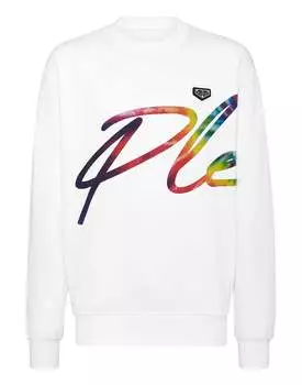 Толстовка LS Signature Philipp Plein, белый