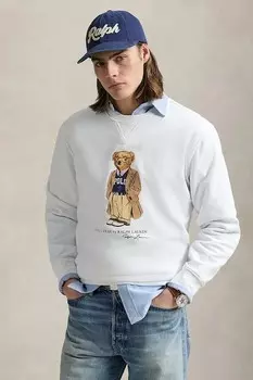 Толстовка Lscnm4 с длинным рукавом Polo Ralph Lauren, белый