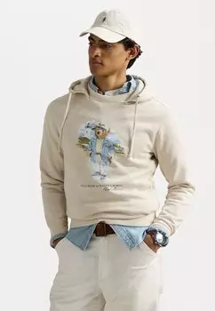 Толстовка LSPOHOODM3-LONG SLEEVE-SWEATSHIRT Polo Ralph Lauren, молочный