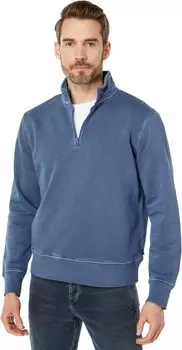 Толстовка Lucky Brand Cloud Soft Fleece 1/2 Zip Mock Neck, цвет Black Iris