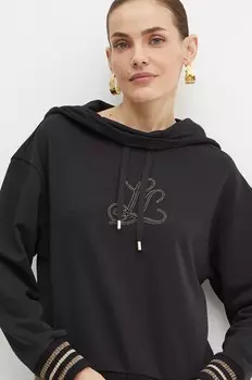 Толстовка Luisa Spagnoli LIEVI из смесовой шерсти, черный