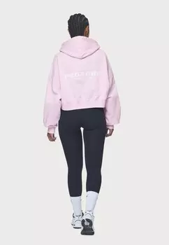 Толстовка LUNA LOGO OVERSIZED CROPPED HOODIE Pegador, розовый