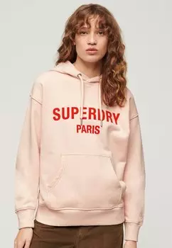 Толстовка LUXE LOOSE Superdry, розовый