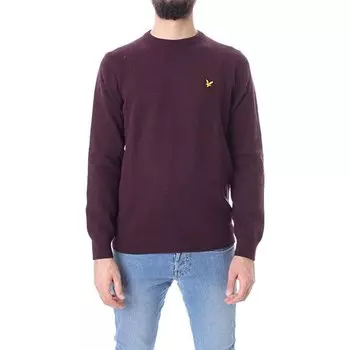 Толстовка Lyle & Scott Lambswool Blend Jumper, фиолетовый